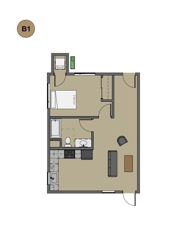 Floorplan - Backhouse Apartments