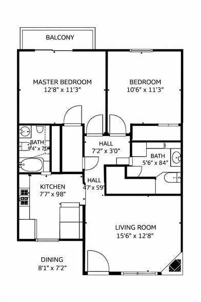 Interior Photo - 1540 Apts