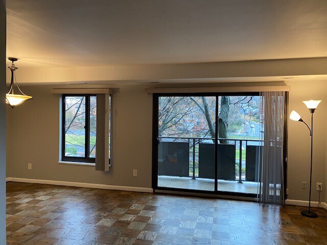 living room and dining room - 6001 Arlington Blvd
