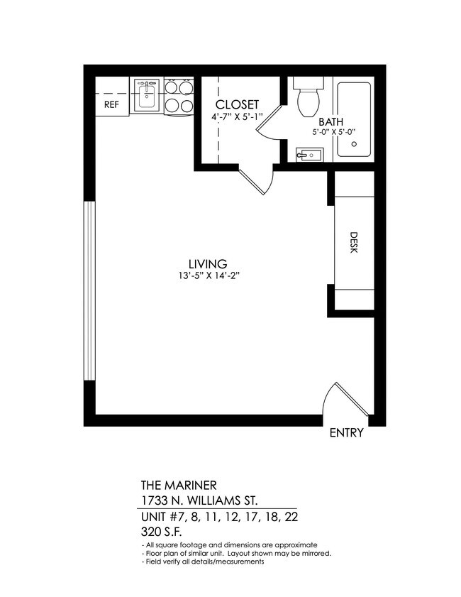Floorplan - The Mariner