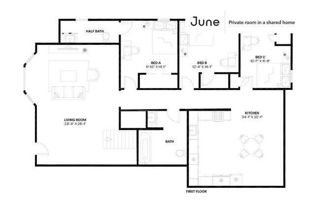 Building Photo - Room in Shared 5 bed/2.5 bath home in Roxbury