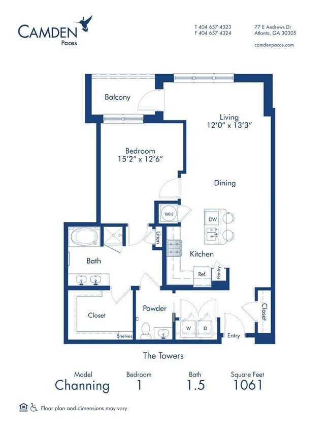Floorplan - Camden Paces