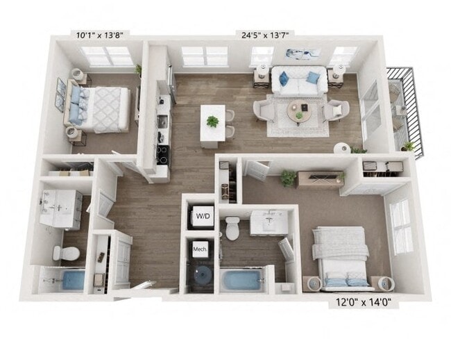 Floorplan - Millyard at Meadow Commons