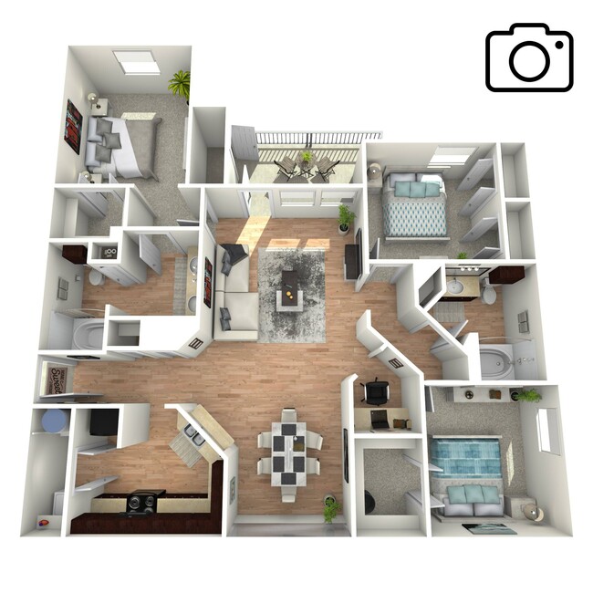 Floorplan - Boulder Creek Apartments