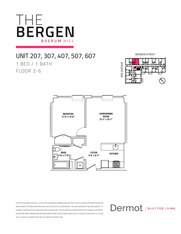 Floorplan - The Bergen