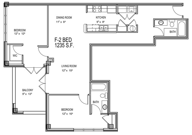 Floorplan - 707 North