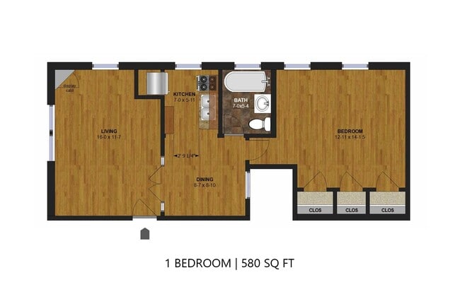 Floorplan - Lake Harriet Pkwy Apartments