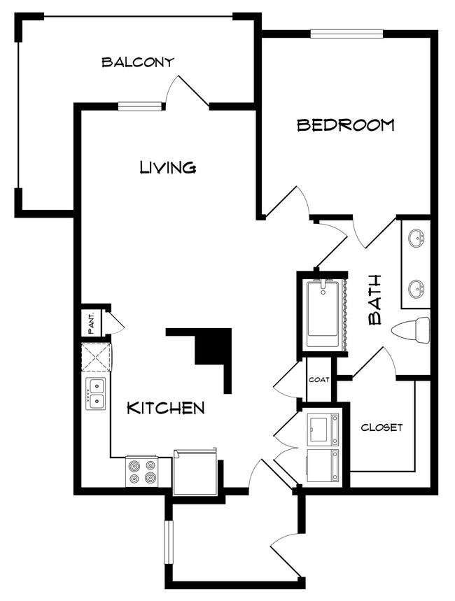 Floorplan - Windsor Apartments