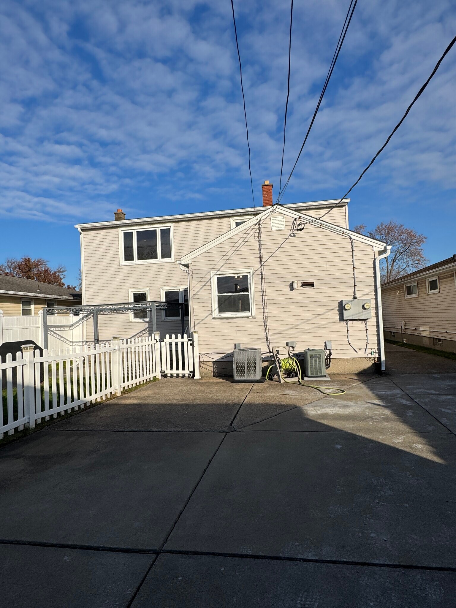 back of the property - 249 Dunlop Ave