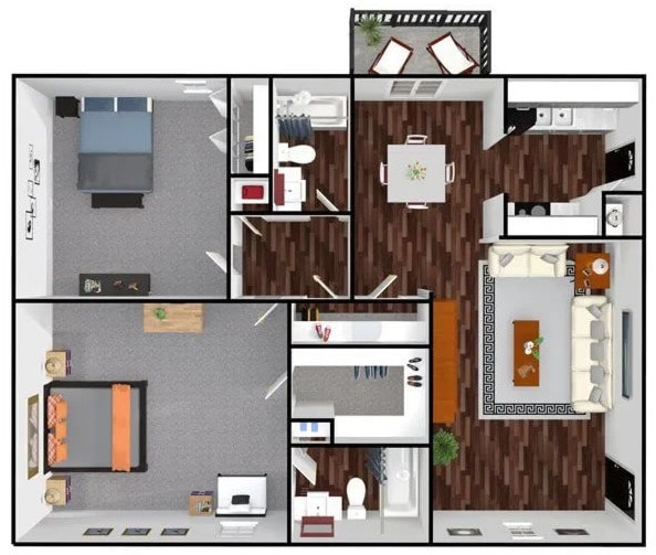 Floorplan - Park at Timberlake