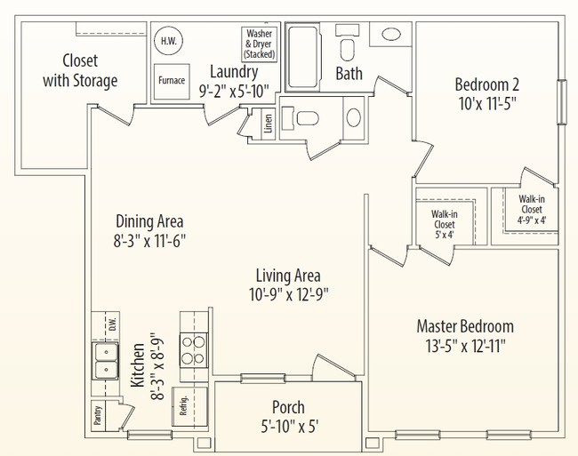 Bent Creek Apartments: The Laguna - Bent Creek Apartments