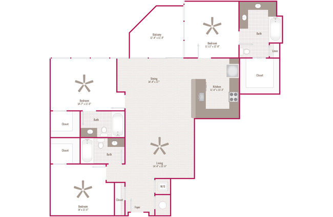 Floorplan - Sixty 11th