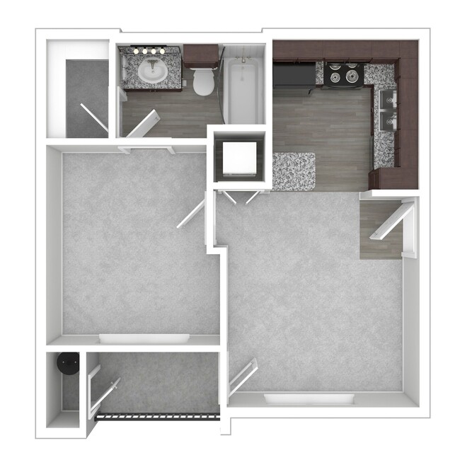 Floorplan - Lodge at Guadalupe Apartments LP