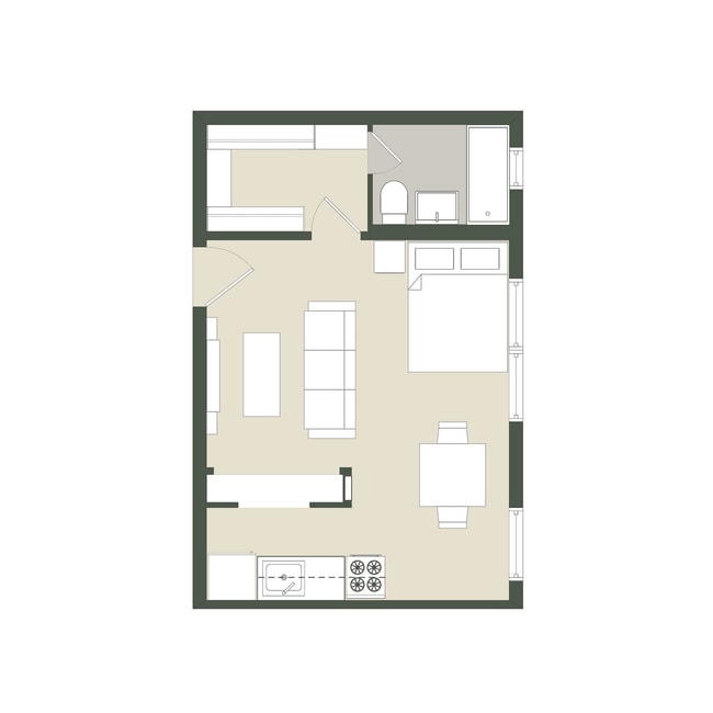 Floorplan - 1807-09 N. Lincoln Park West