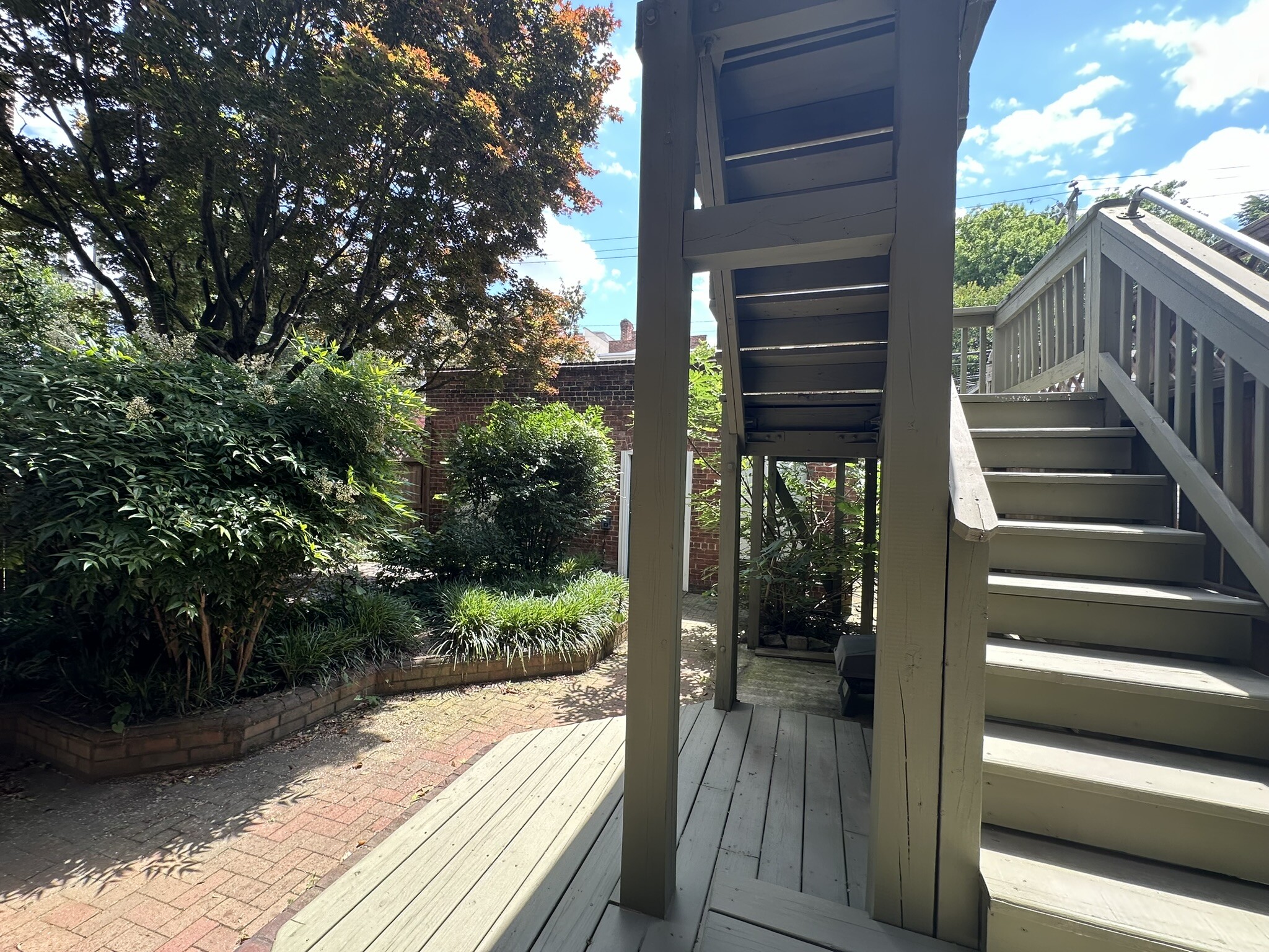 Rear Patio - 2329 W Grace St