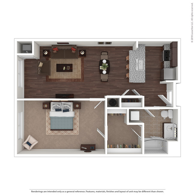 Floorplan - Snowden Creek Apartments, 62+