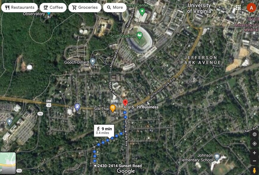 Walking distance to UVA - 2414 Sunset Rd