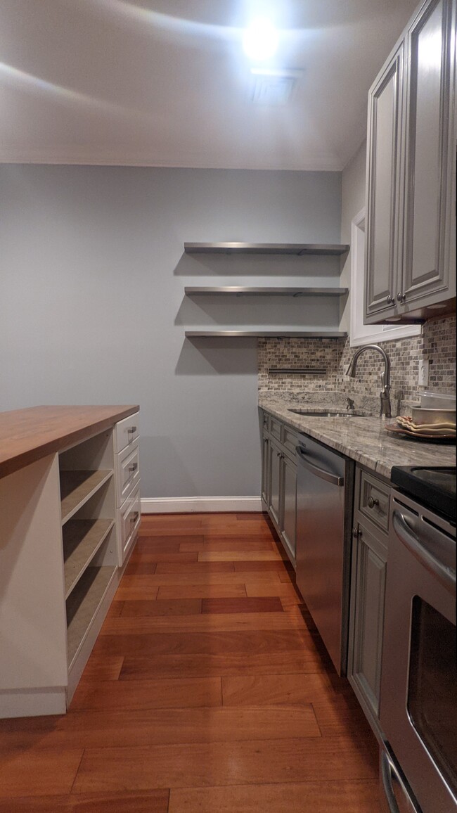 Kitchen island and storage - 52 New York Ave NW