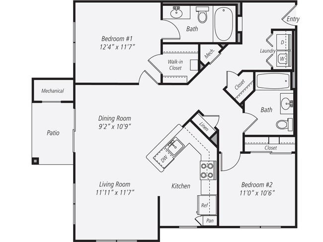 Floorplan - Avalon Garden City
