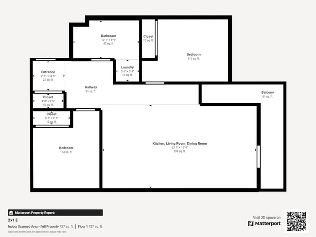 Floorplan - Brookside Apartments
