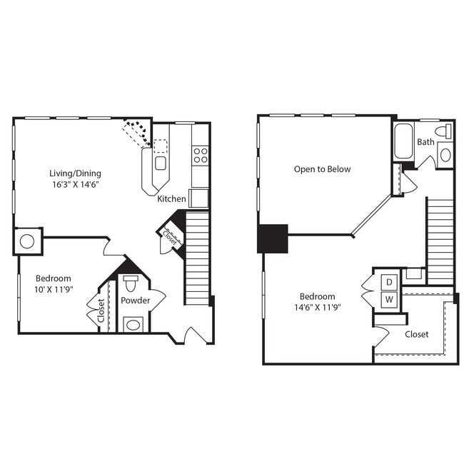 Floorplan - The Flats at Wheaton Station