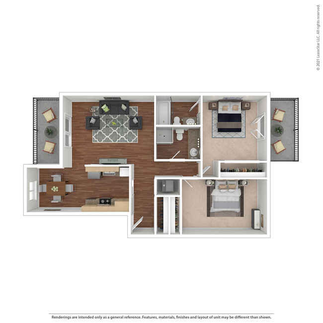 Floorplan - Pleasanton Glen Apartments