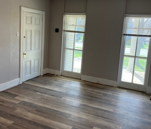 Front Door and part of the spacious and sunny living room - 501 Gay St