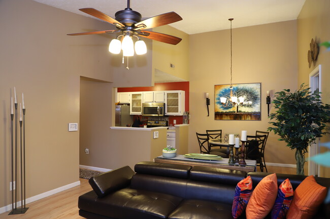 Living room and Dining space - 10124 Carnation Court