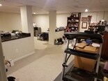 Great finished basement with granite countertops and carpeting throughout. - 1809 Stark Drive