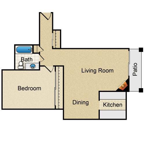 Floorplan - The Hilgard