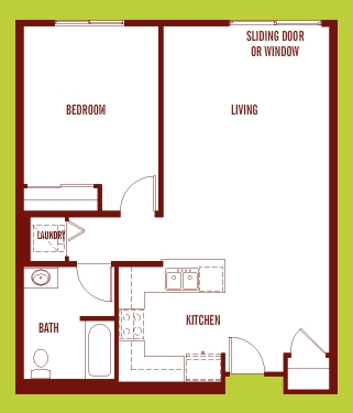 1BR/1BA - Plant 51