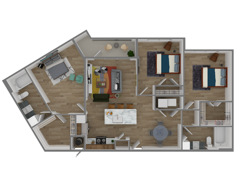 Interior Photo - GATEWAY OAK CLIFF APARTMENTS