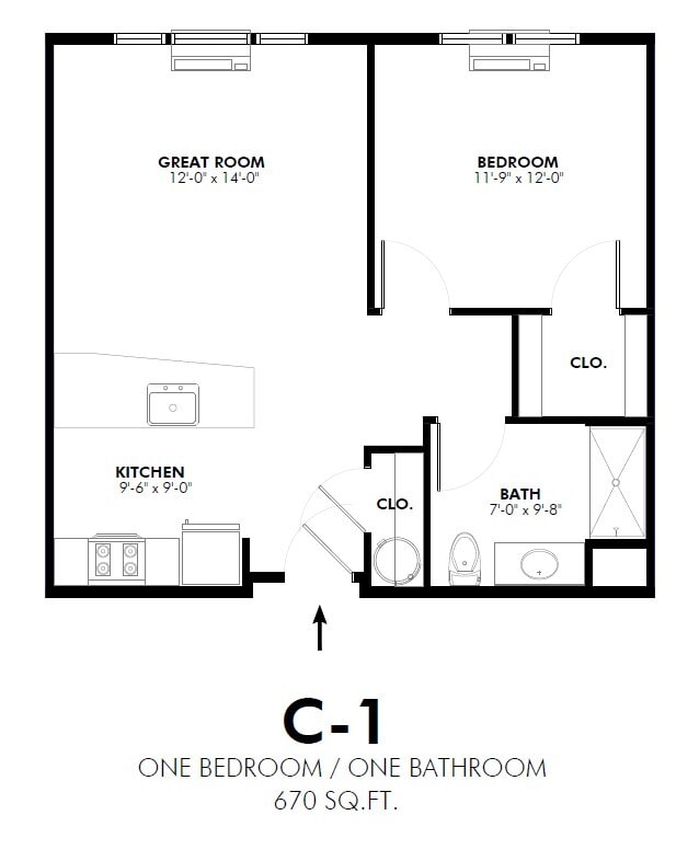 Floorplan - Masons Creek Flats