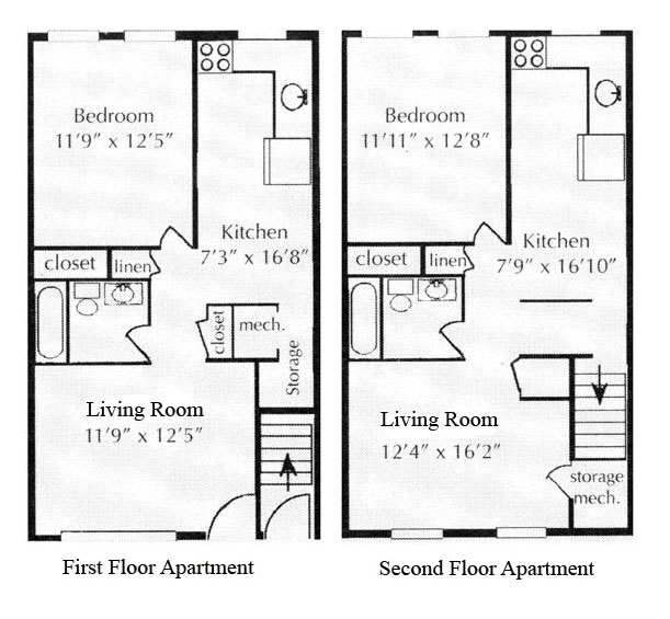 1BR/1BA - Eastgate Townhomes
