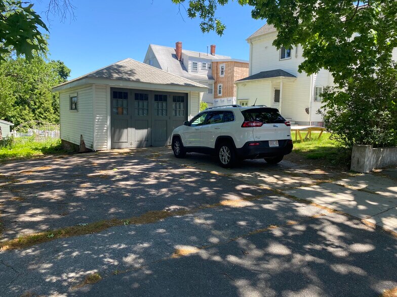 Backyard parking spaces - 21 Royall St