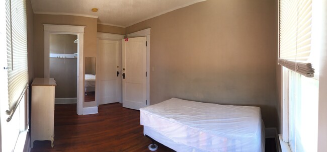 NE Bedroom panorama. All furniture shown is included. - 1525 South 7th Street