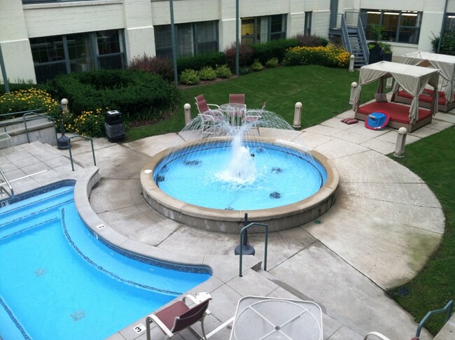 Pool View from Balcony - 940 Monroe Ave NW