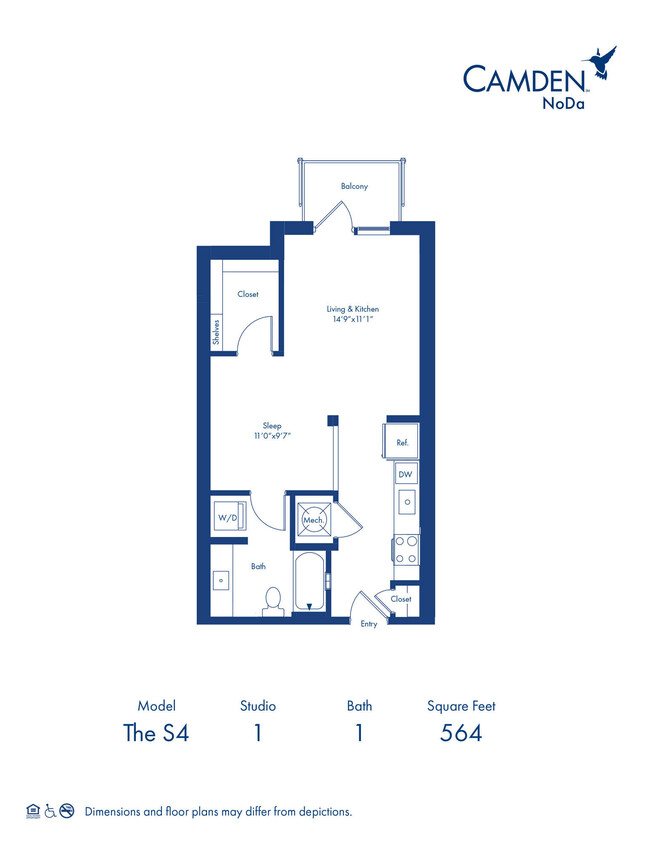 Floorplan - Camden NoDa