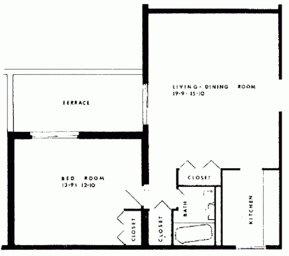 Floorplan - Twin Towers