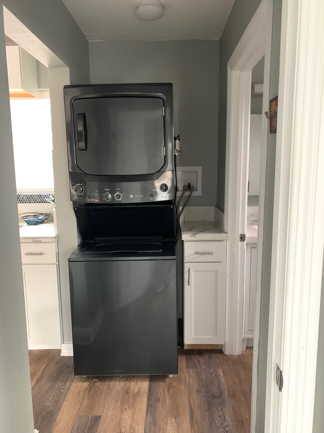 washer/dryer hallway - 1063 Indiana Ave