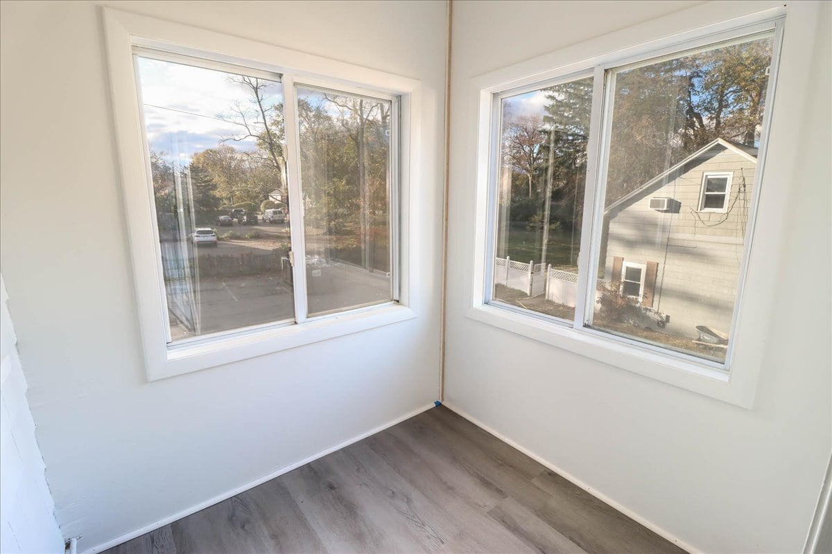 Back enclosed porch. - 84 Cherry St