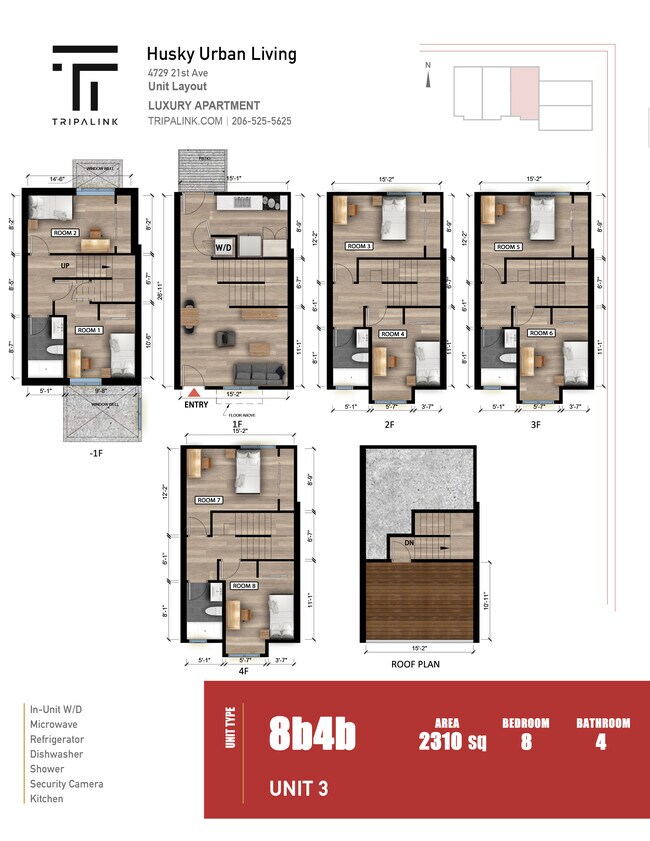 Floorplan - Husky Urban Living