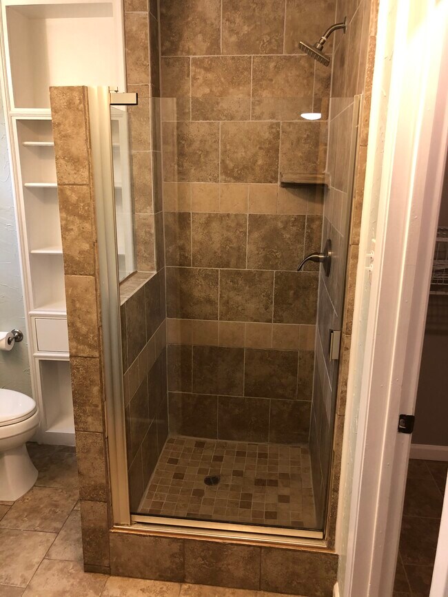 Master walk in shower - 9633 Chukar Cir