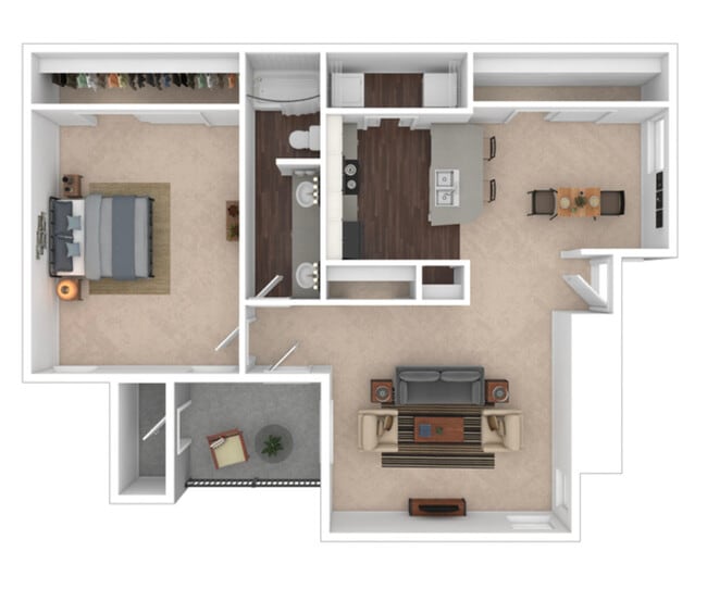 Floorplan - Pinehurst Place Apartments
