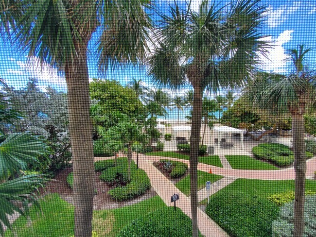 view from main bedroom - 3001 S Ocean Dr
