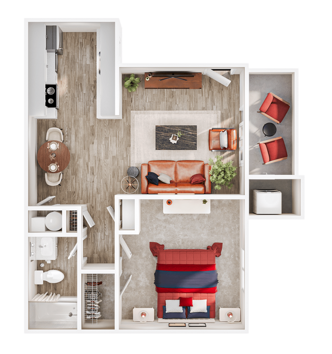 Floorplan - Palm Crest at Station 40