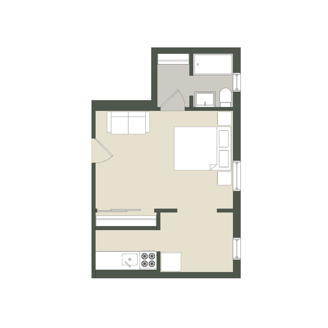 Floorplan - 3616 N. Pine Grove Ave.