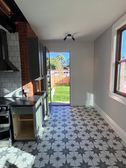 kitchen looking outside - 2635 W 33rd Ave