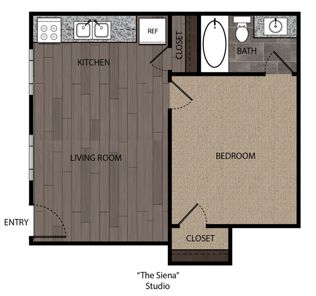 Floorplan - 220 West Alabama Apartments