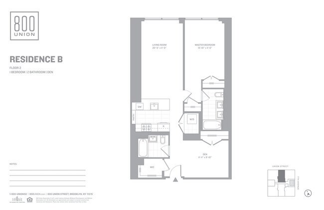 Floorplan - 800 Union St